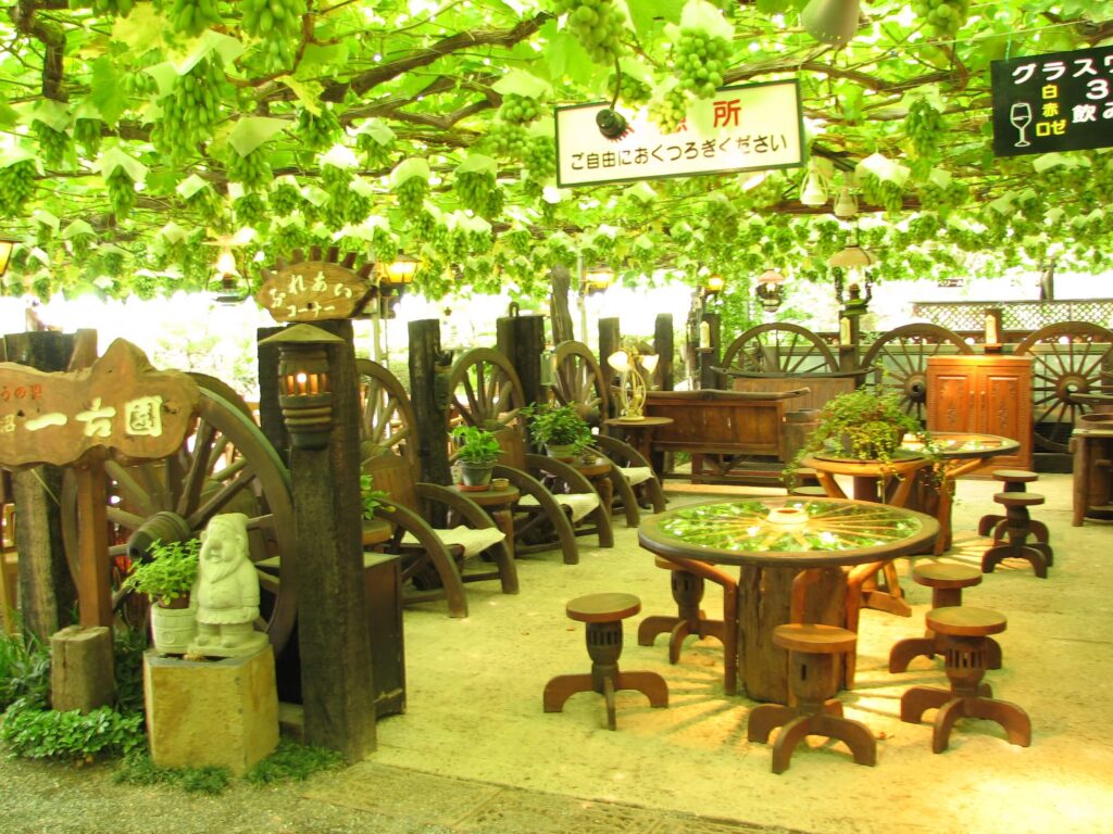 Inside the park
